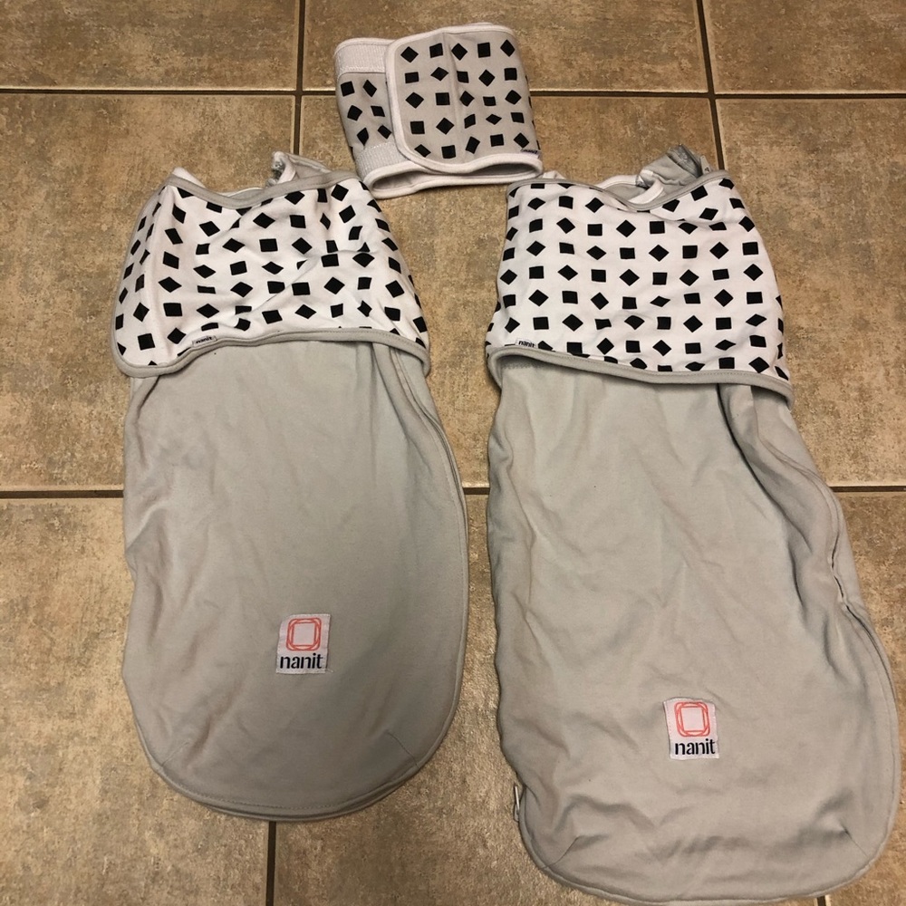 Nanit swaddler and band 0-3 & 3-6